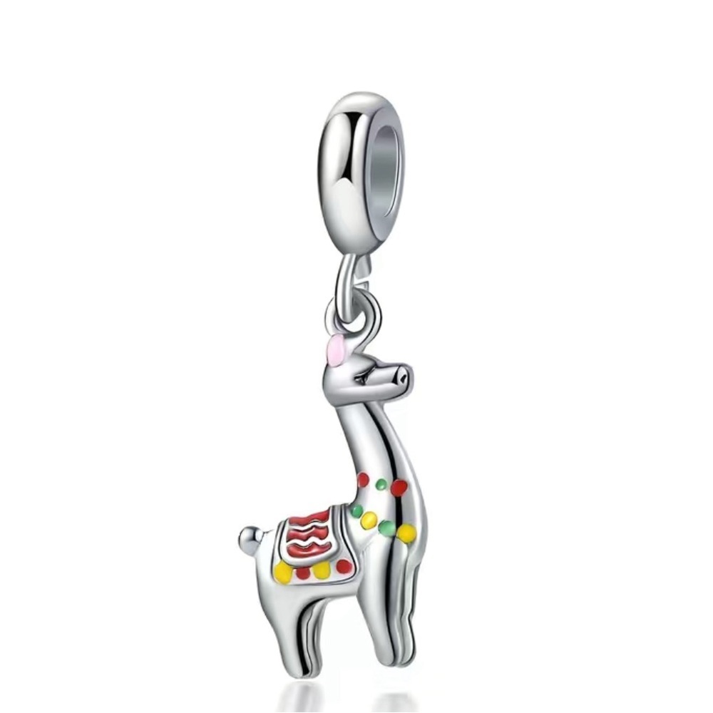3/$15 Cute Little Alpaca Pandora-type European charm - Picture 2 of 7